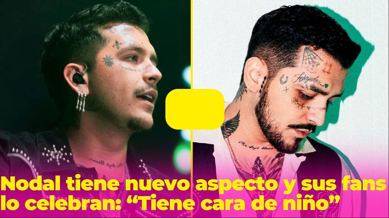 Nodal tiene nuevo aspecto y sus fans lo celebran: "Ya tiene cara de niño lindo otra vez"