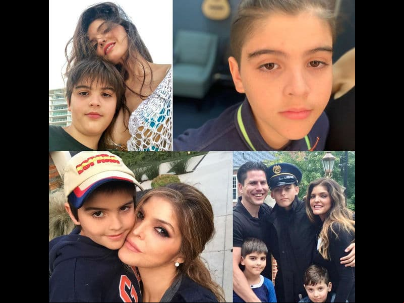 Ana Bárbara compartió fotos inéditas de su hijo José María, a quien procreó con el viudo de Mariana Levy