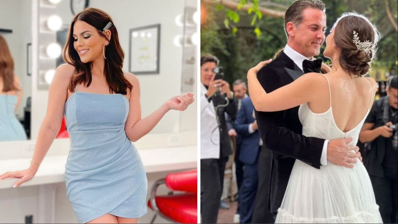 Karina Banda cuenta cómo hicieron su espectacular vestido de novia