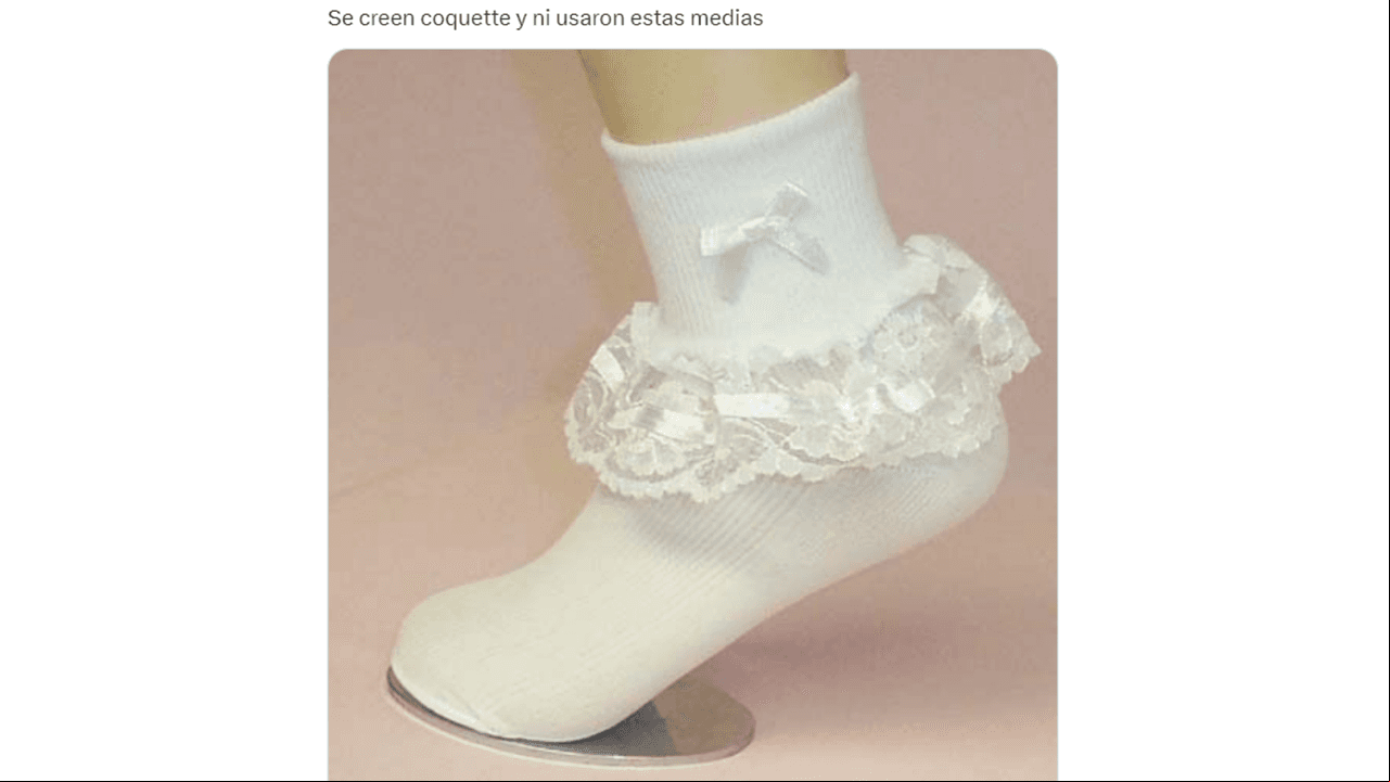 Memes de la tendencia 'coquette'