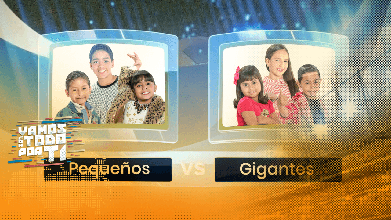 ¡La cascarita de los Pequeños Gigantes!