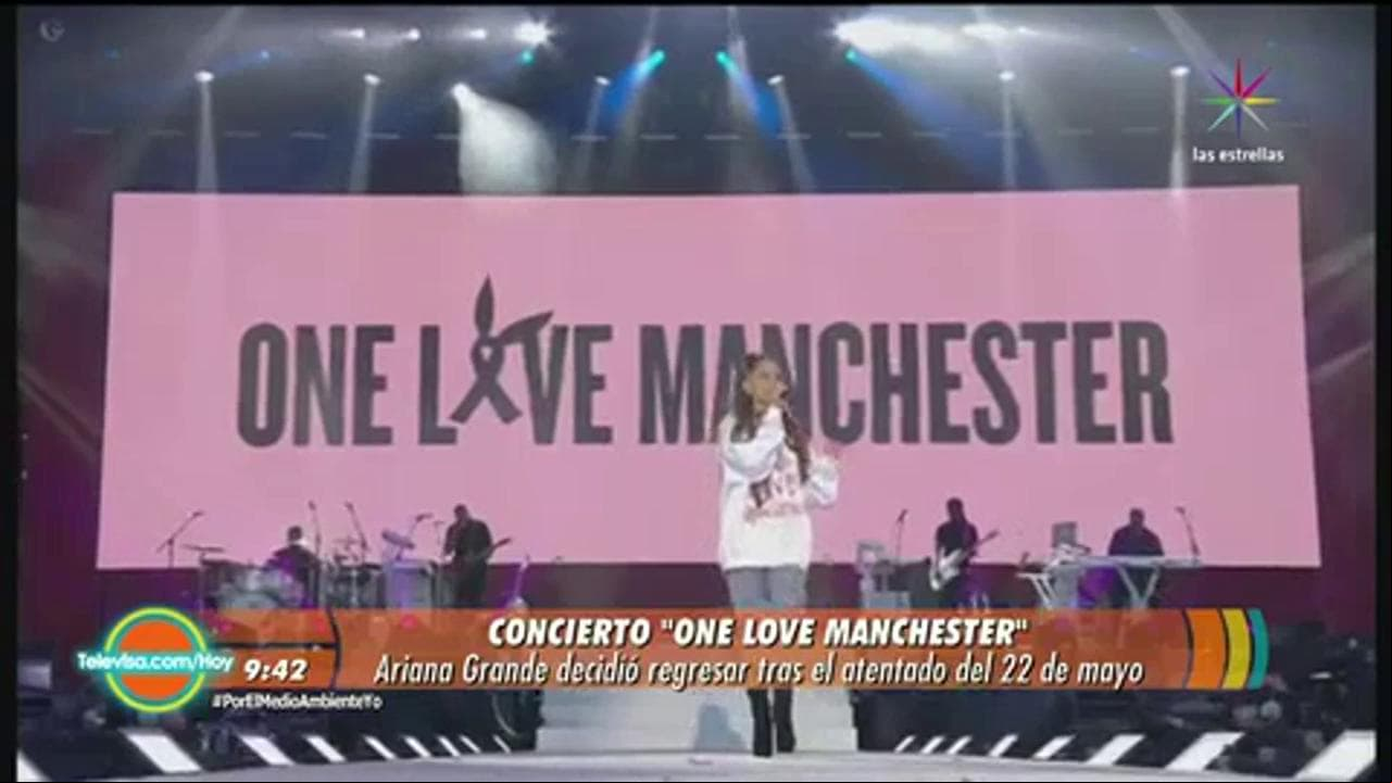 Así fue el concierto de Ariana Grande por las víctimas de Manchester