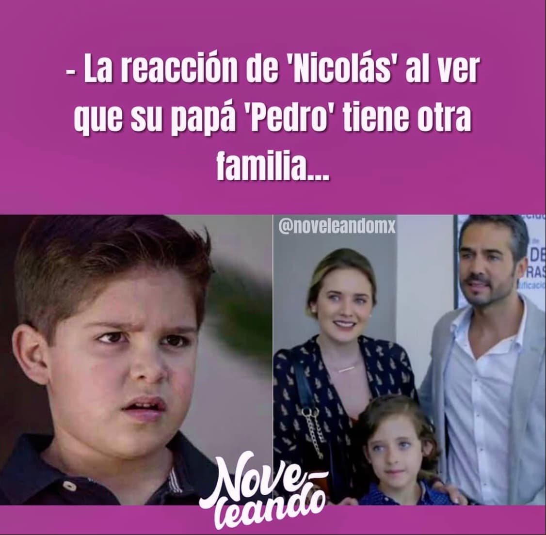 Nicolás en 'Te doy la vida'.