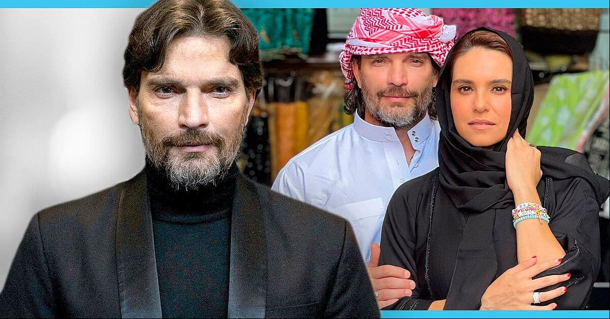Julián Gil capta a Tania Rincón echándose un 'coyotito' en Qatar