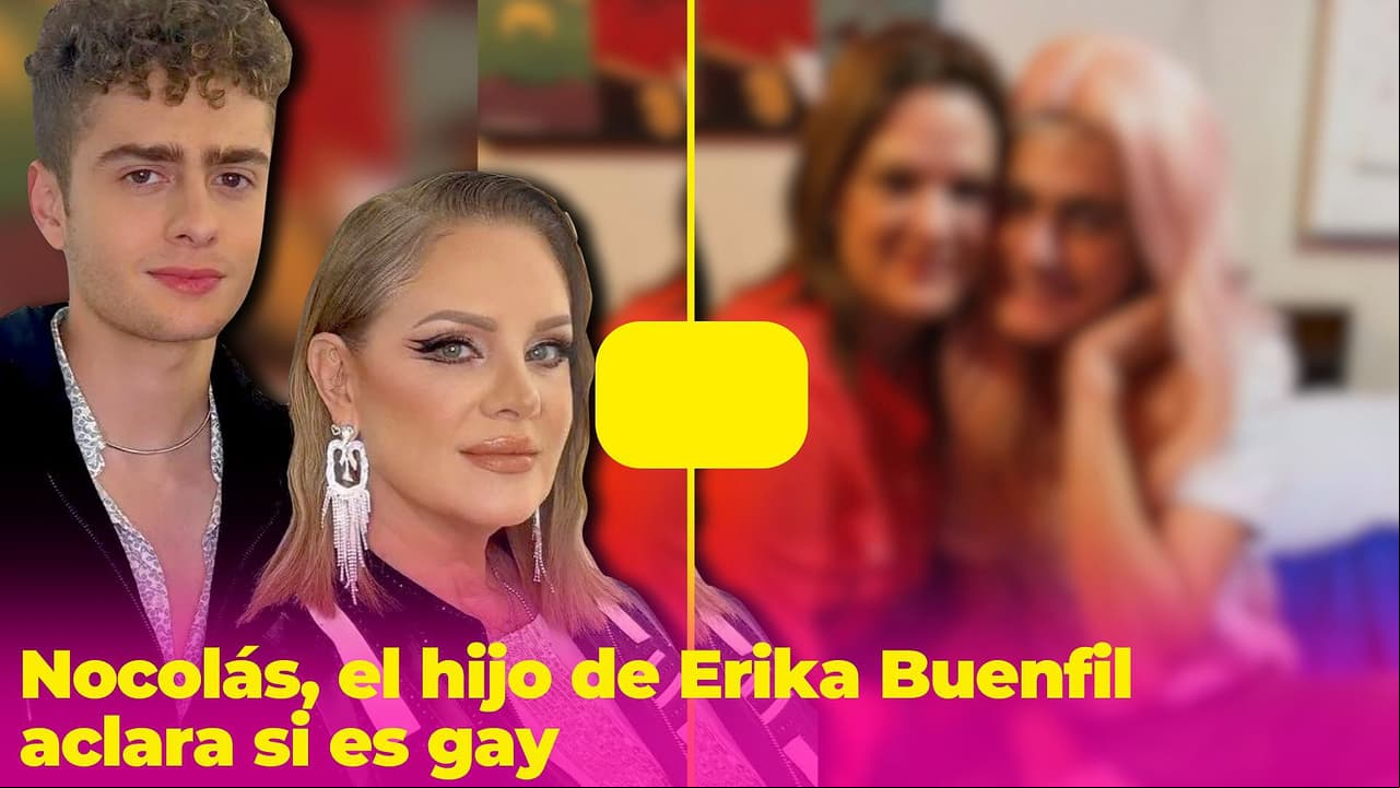 Hijo de Erika Buenfil aparece con una peluca y le preguntan si es gay: da una importante respuesta