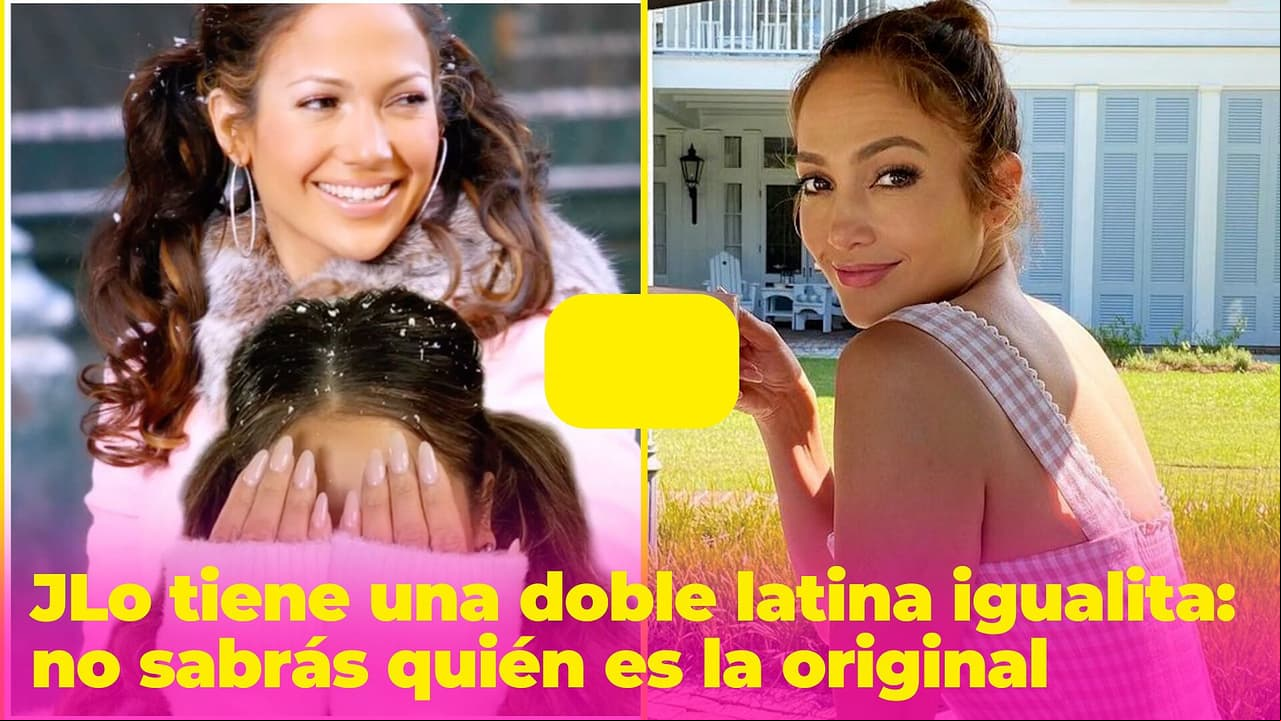 JLo tiene una doble dominicana: se parece tanto que no necesita ningún truco de maquillaje