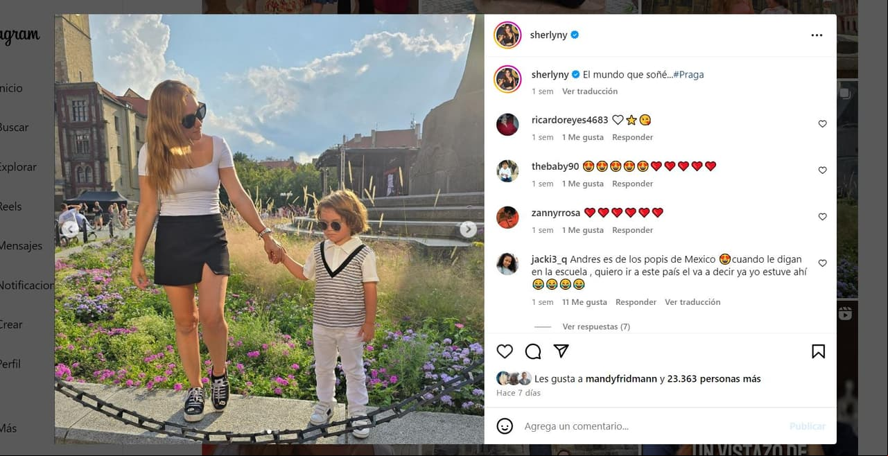 Acusan a Sherlyn de pintarle el cabello a su hijo André, de 4 años.