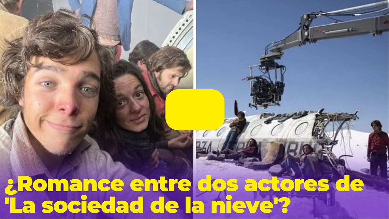 ¿Romance entre dos actores de 'La sociedad de la nieve'? Uno de ellos aclara las dudas