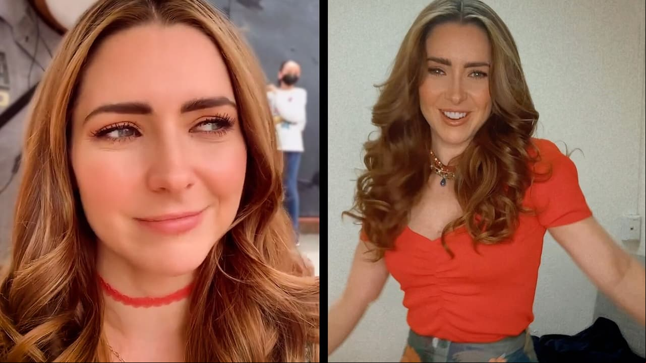 Ariadne Díaz es la más consentida en en set de 'Vencer la ausencia'