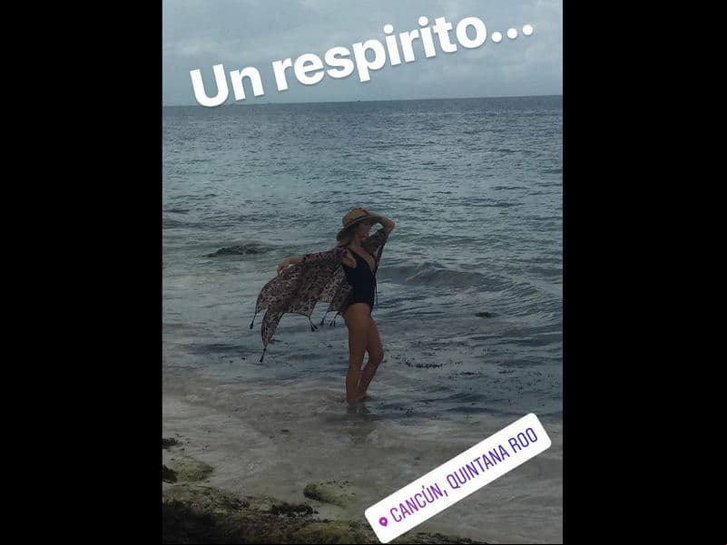 La actriz de 'Por amar sin ley' presumió sus encantos