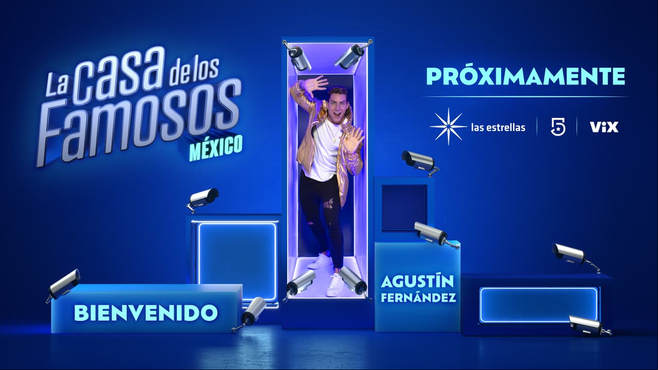 Agustín Fernández es el cuarto habitante de La Casa de los Famosos México y así lo destapa Wendy