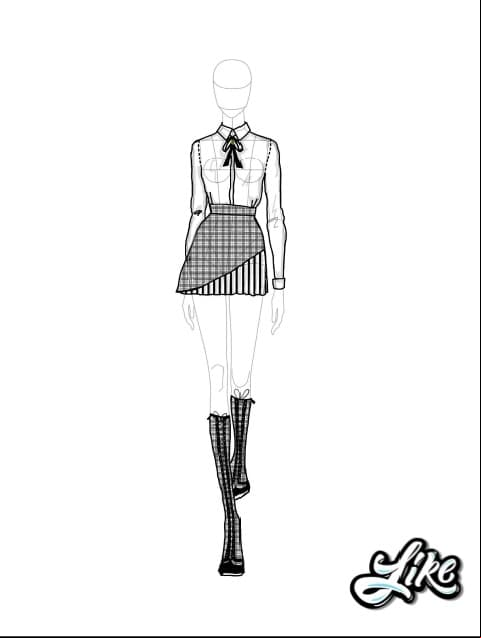 ¿Qué tal las faldas de las chavas? Seguro impondrán moda.