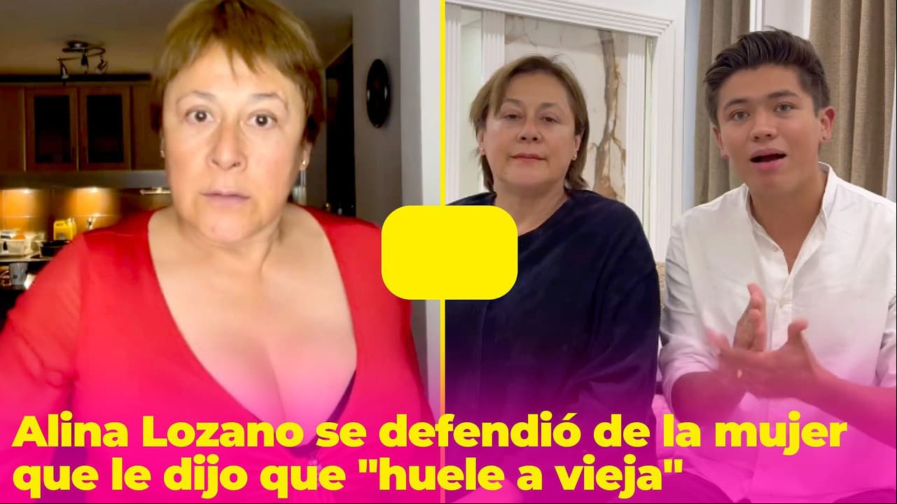 Alina Lozano paró en seco a la mujer que le dijo que "huele a vieja" a sus 54 años: así se defendió