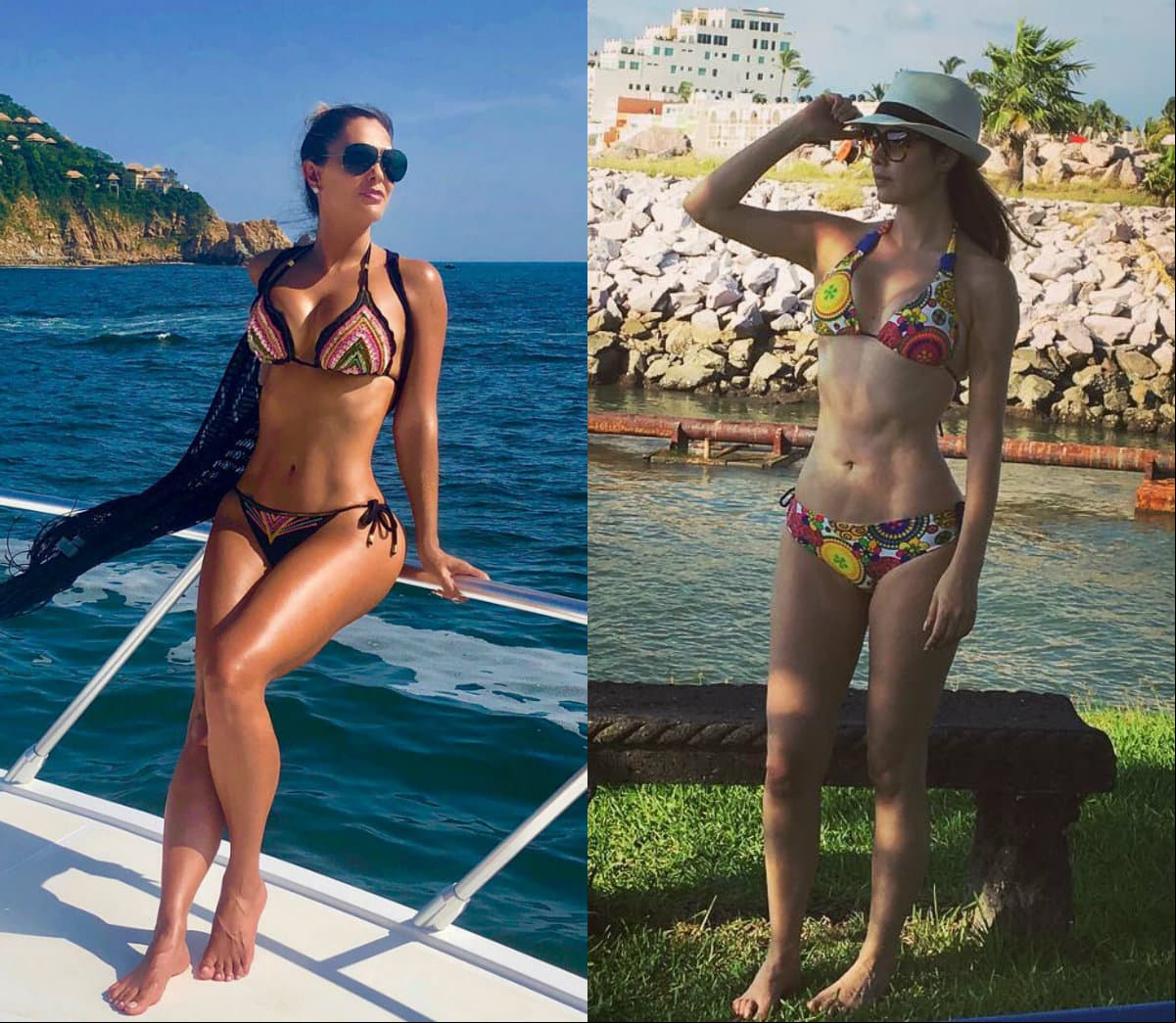 Ninel Conde y Marlene Favela son dos de las mexicanas más sensuales y ahora se enfrentan en una candente guerra de bikinis