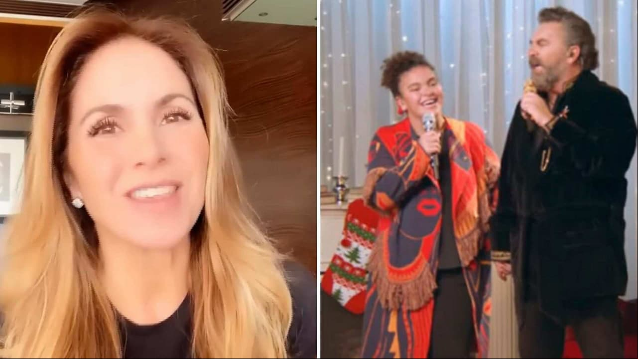 Lucero se siente fascinada con el dueto entre su hija y Mijares: “Me encanta ver esa luz cuando canta”