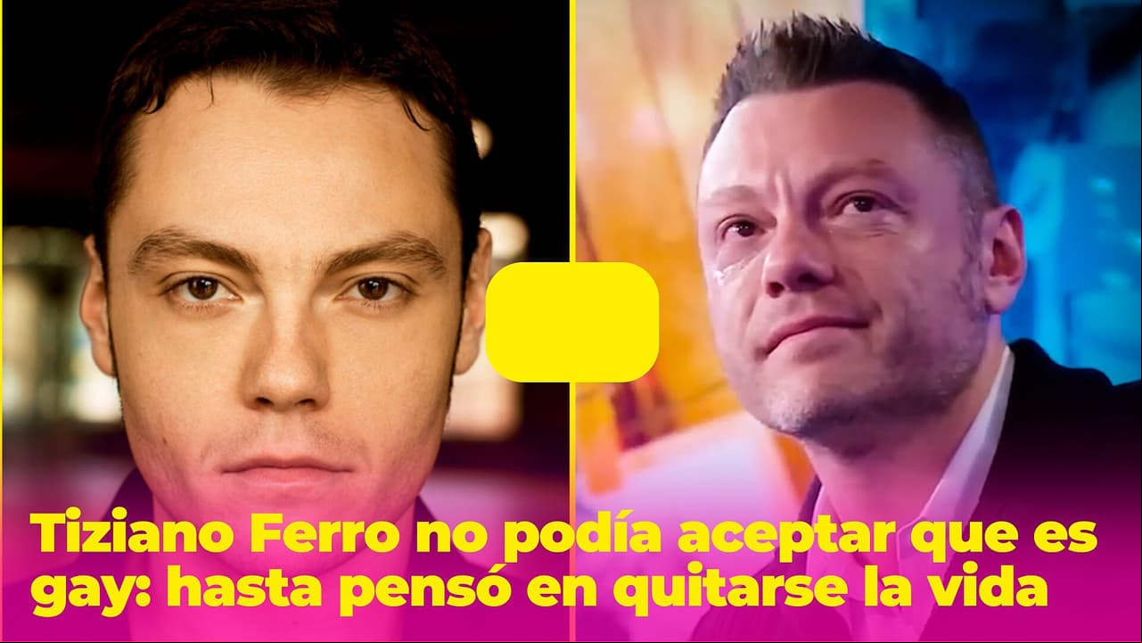 Tiziano Ferro no podía aceptar que es gay: pensó en quitarse la vida, pero un libro lo salvó