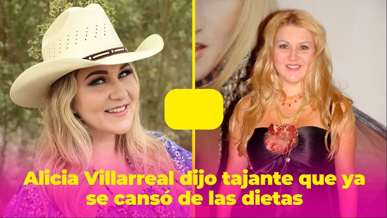 Alicia Villarreal se defendió de forma épica de quienes juzgan su cuerpo: "Ya me cansé de las dietas"