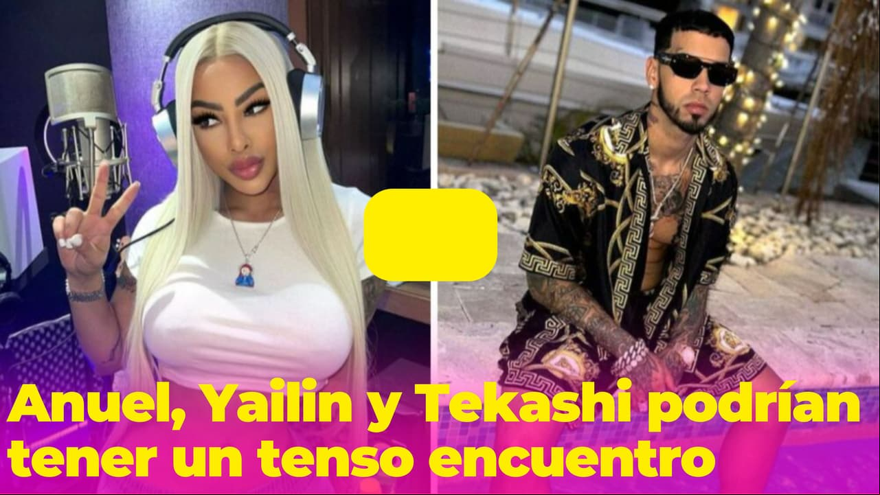 Anuel y Yailin se verán las caras en medio de rumores de romance con Tekashi, ¿habrá drama?