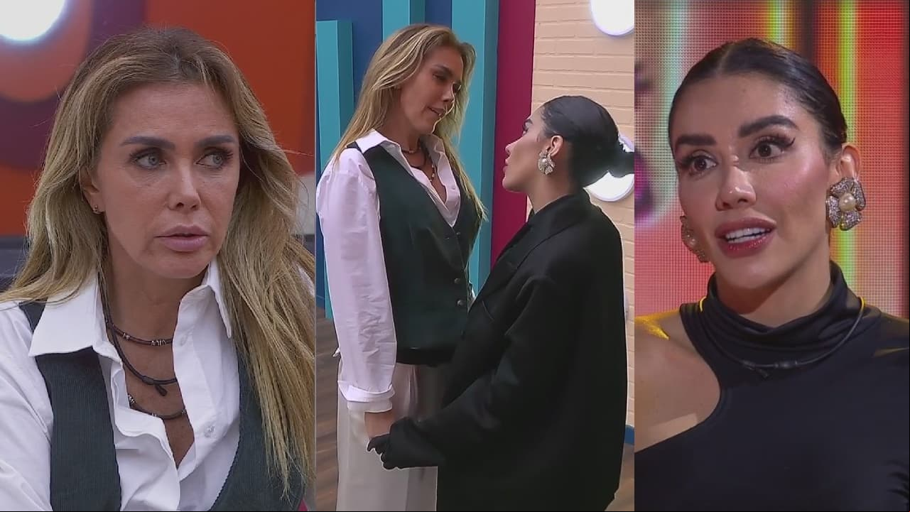 Karime y Sabine Moussier protagonizan apasionado beso en la boca: “Nunca pensé”