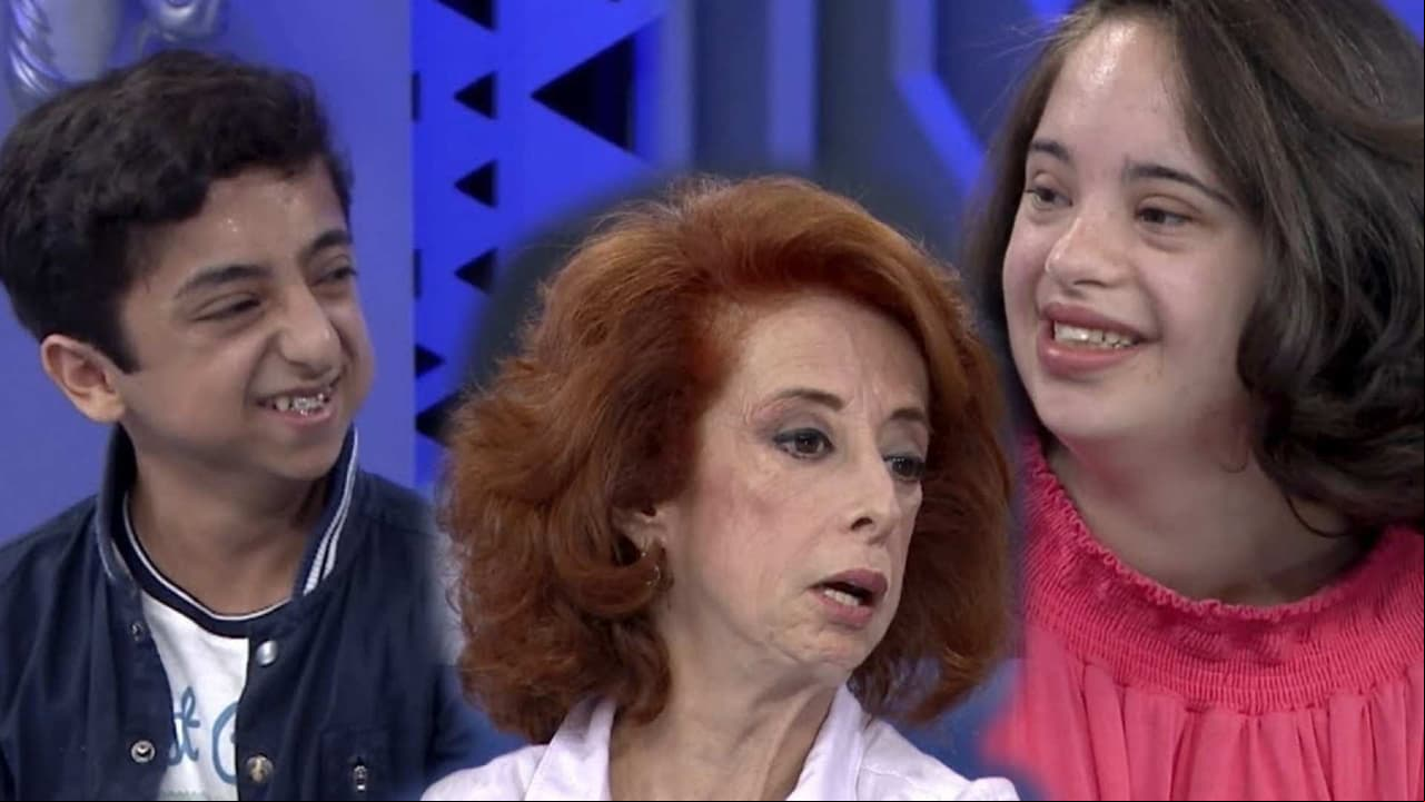 Video: María Elena Saldaña, 'La Güereja' presenta a sus hijos por primera vez en televisión