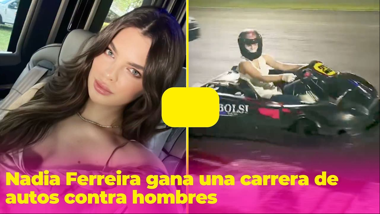 Nadia Ferreira gana una carrera de autos contra hombres: así arrasó en la pista