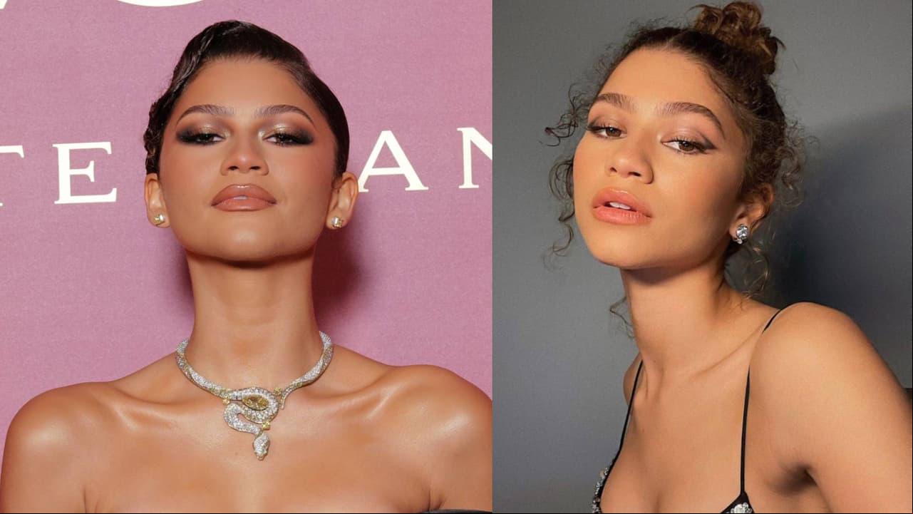 Zendaya luce impactante escote en evento de moda en París y fans enloquecen en redes