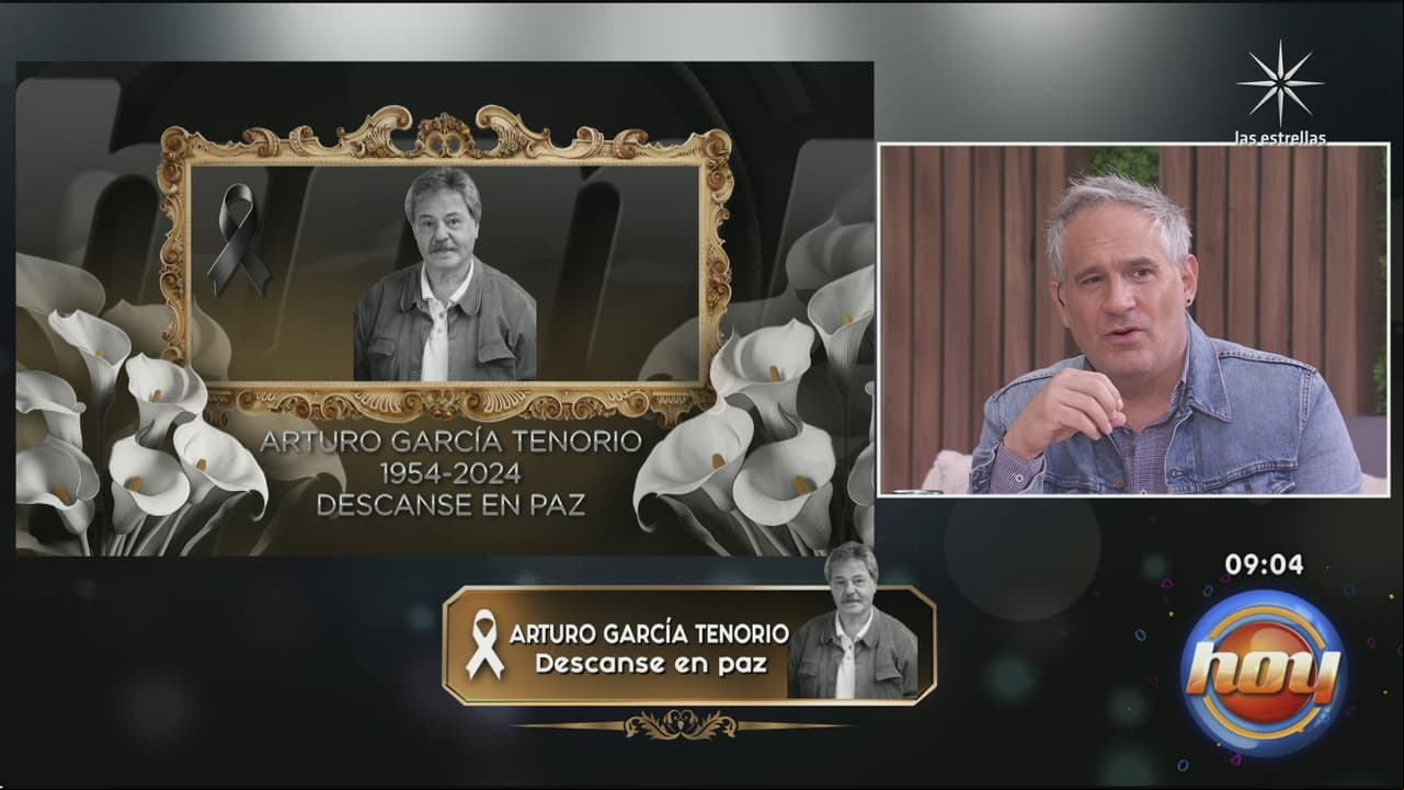 Arath de la Torre llora la muerte de Arturo García Tenorio
