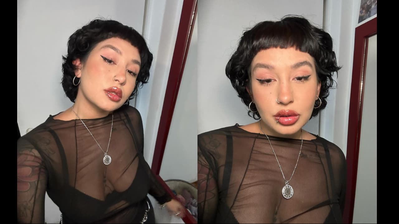 Romina, hija de Niurka, se atacó de la risa al ver el apodo que le pusieron