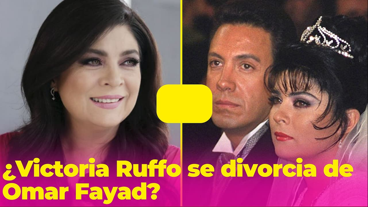 Victoria Ruffo responde si se está divorciando de Omar Fayad tras 22 años de matrimonio