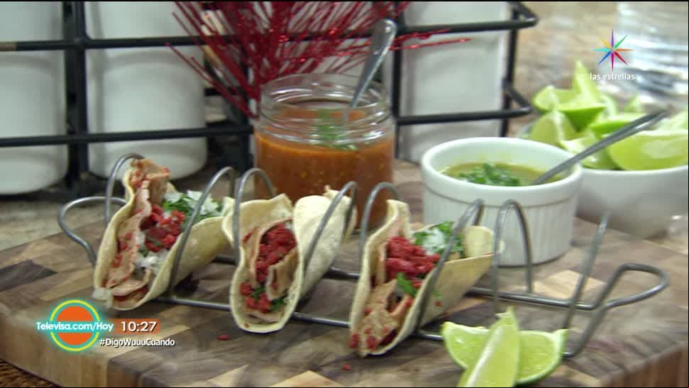 VIDEO: Tacos a la Lady Wuuu