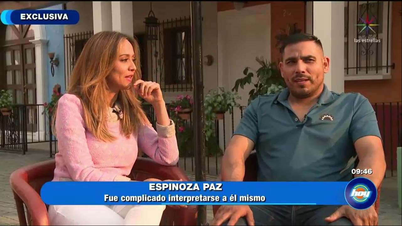 ¡Así vive la actuación Espinoza Paz!