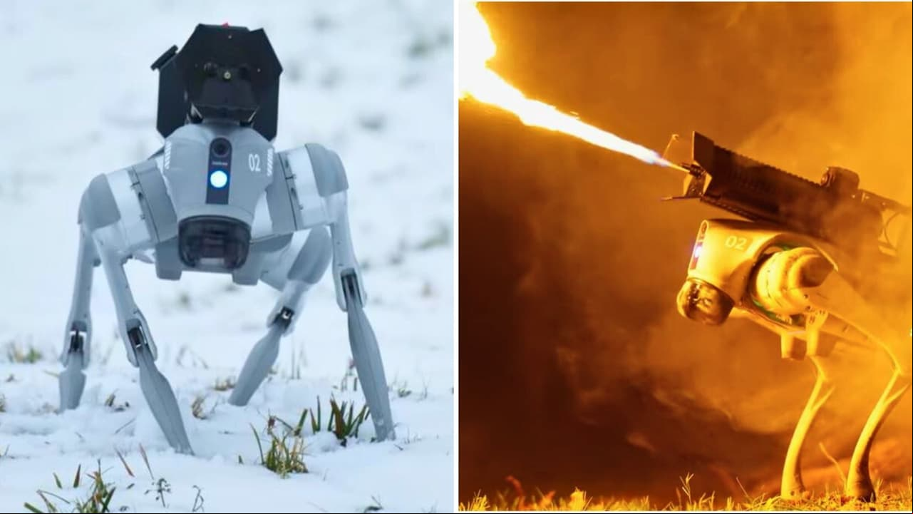 ¿Quieres un perro robot que además lanza fuego? Te decimos cuánto cuesta Thermonator