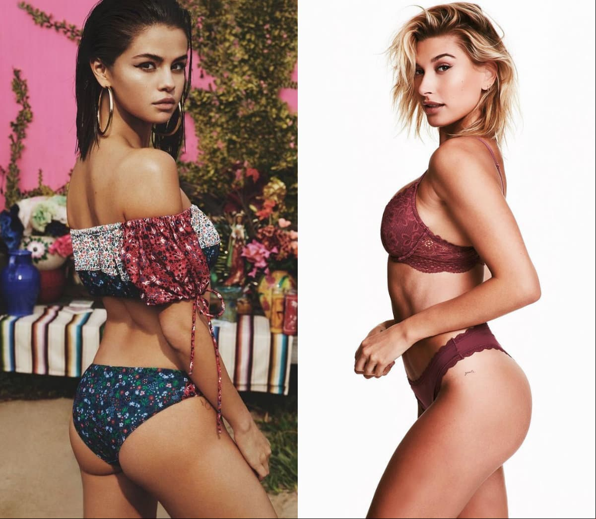 Selena Gomez y Hailey Baldwin pelearán no solo por el amor de Justin Bieber, sino por demostrar en la guerra de bikinis… ¿Quién es la más sensual?