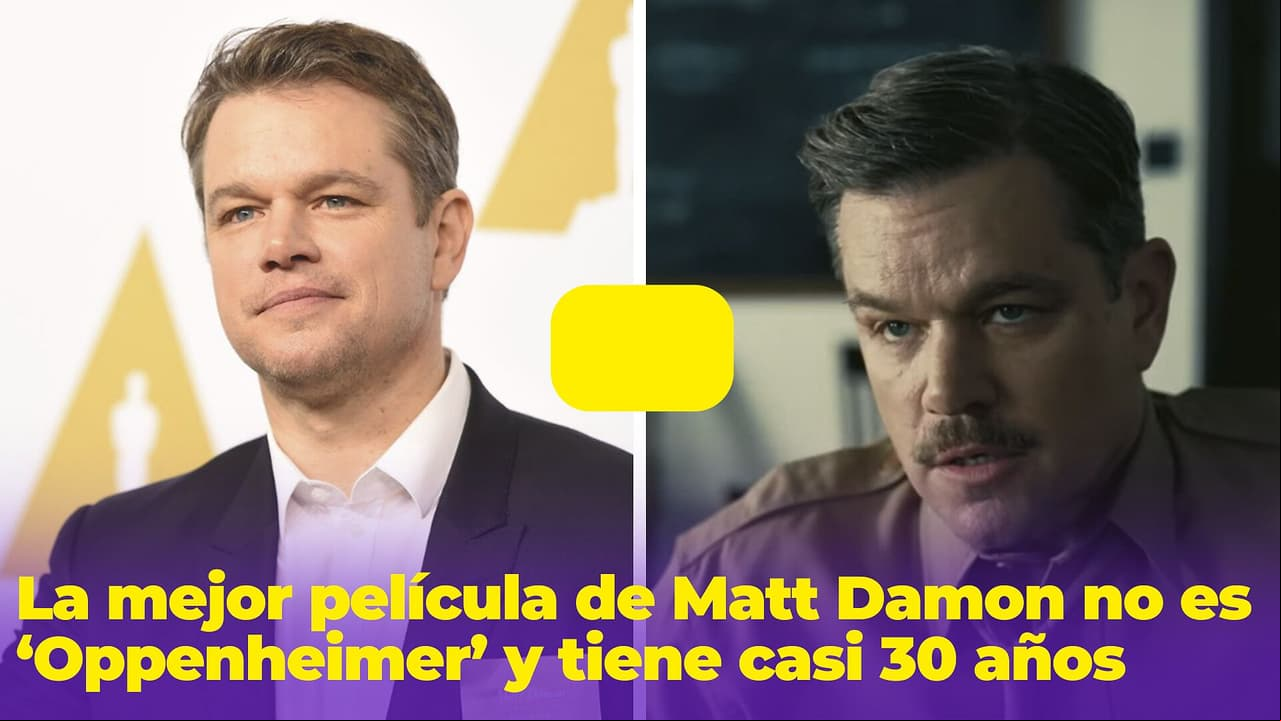 La mejor película de Matt Damon le cambió la vida hace casi 30 años y no es ’Oppenheimer’