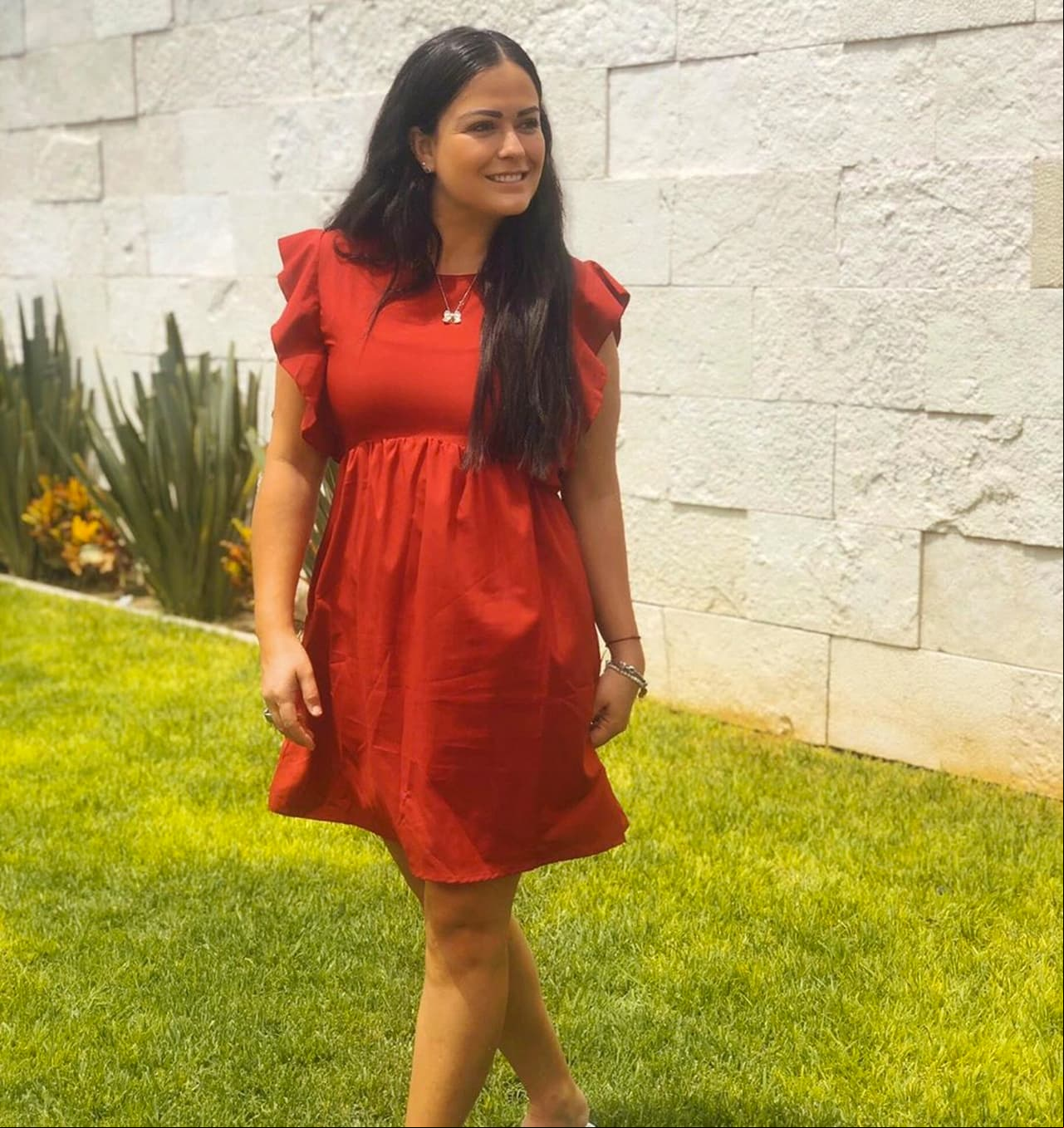 Mariana Echeverría celebra su primer día de las madres