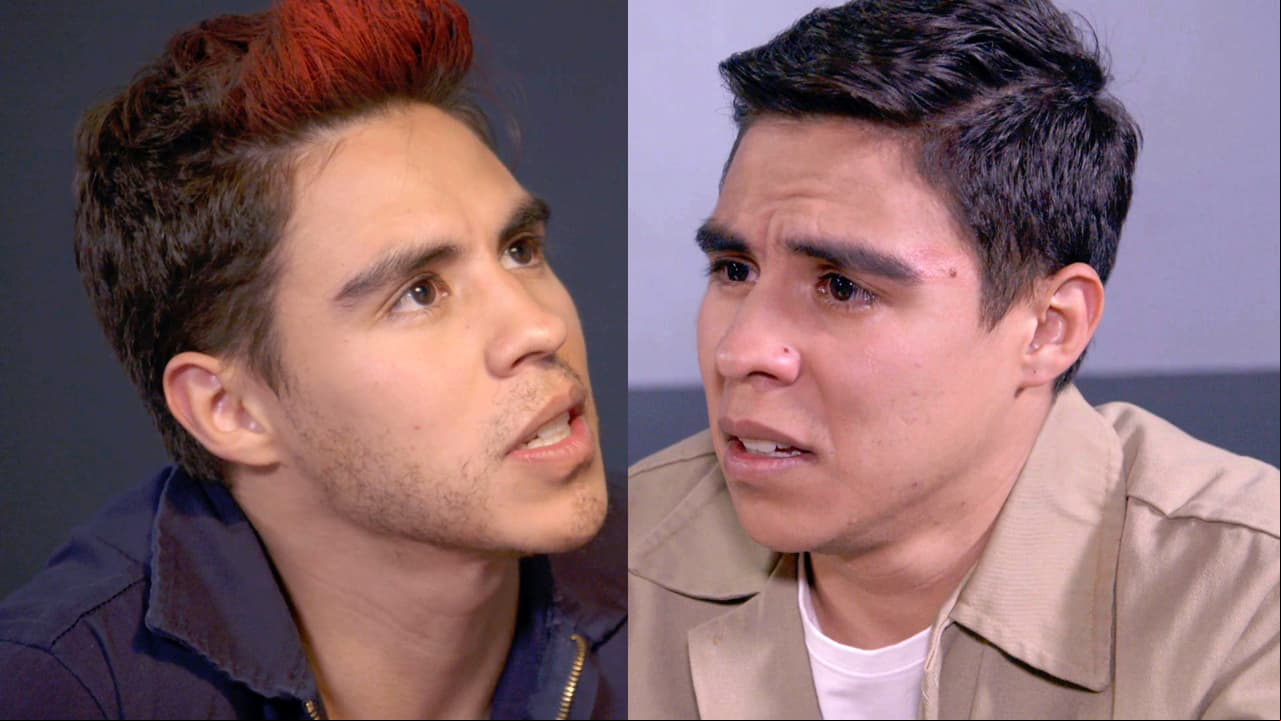 Paco Luna también hizo un doble papel en "La otra vida", en el que uno de ellos deja que culpen a su hermano gemelo, un chico bueno y amoroso, de las violaciones que él cometió.