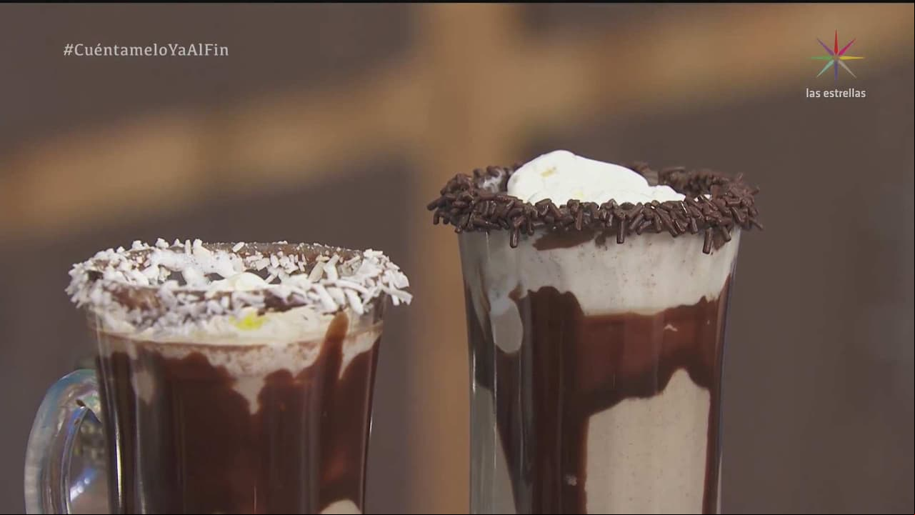 RECETA: Chocolate con helado de vainilla