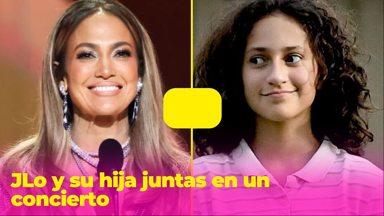 Emme, la hija de JLo, se emociona durante un concierto y su famosa mamá comparte el momento
