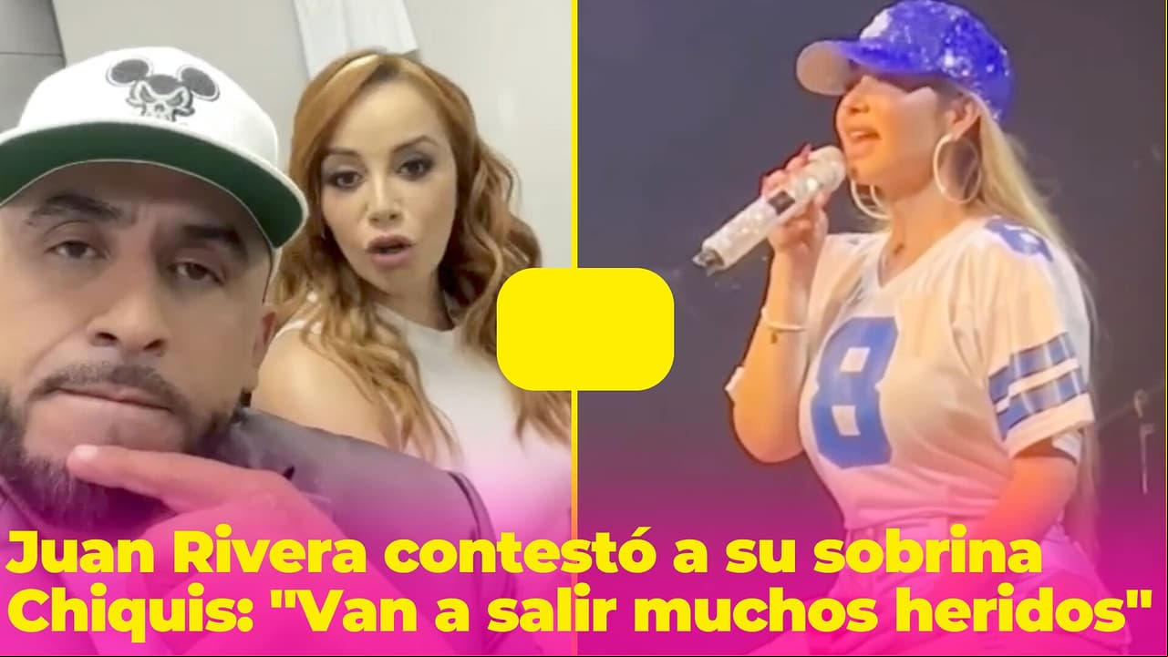 "Van a salir muchos heridos": Juan Rivera respondió a los supuestos señalamientos de Chiquis