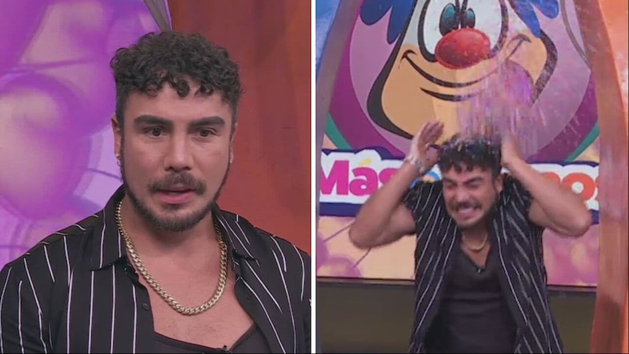 A qué conductor de HOY se le reventó el globo al jugar Más o Menos