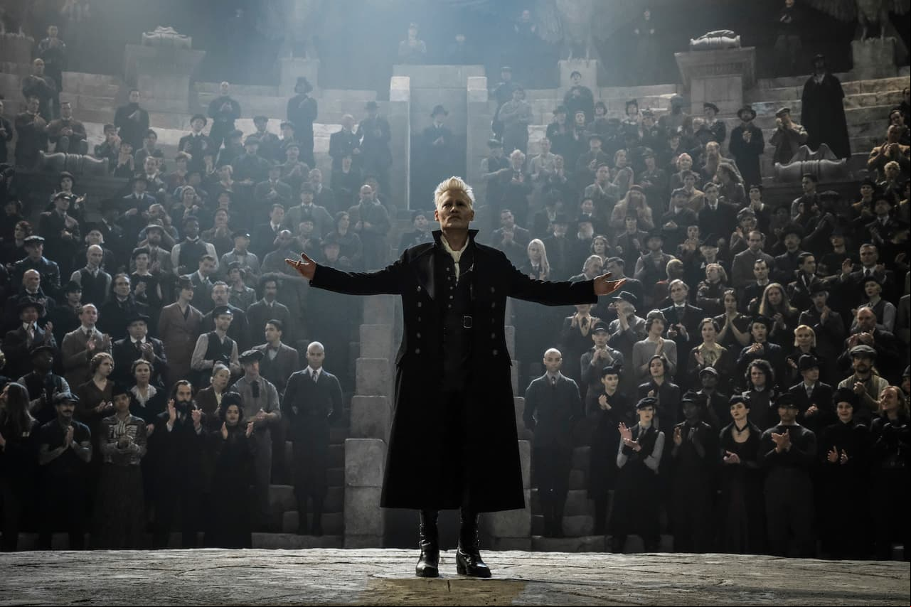 Johnny Depp interpreta a 'Grindelwald'