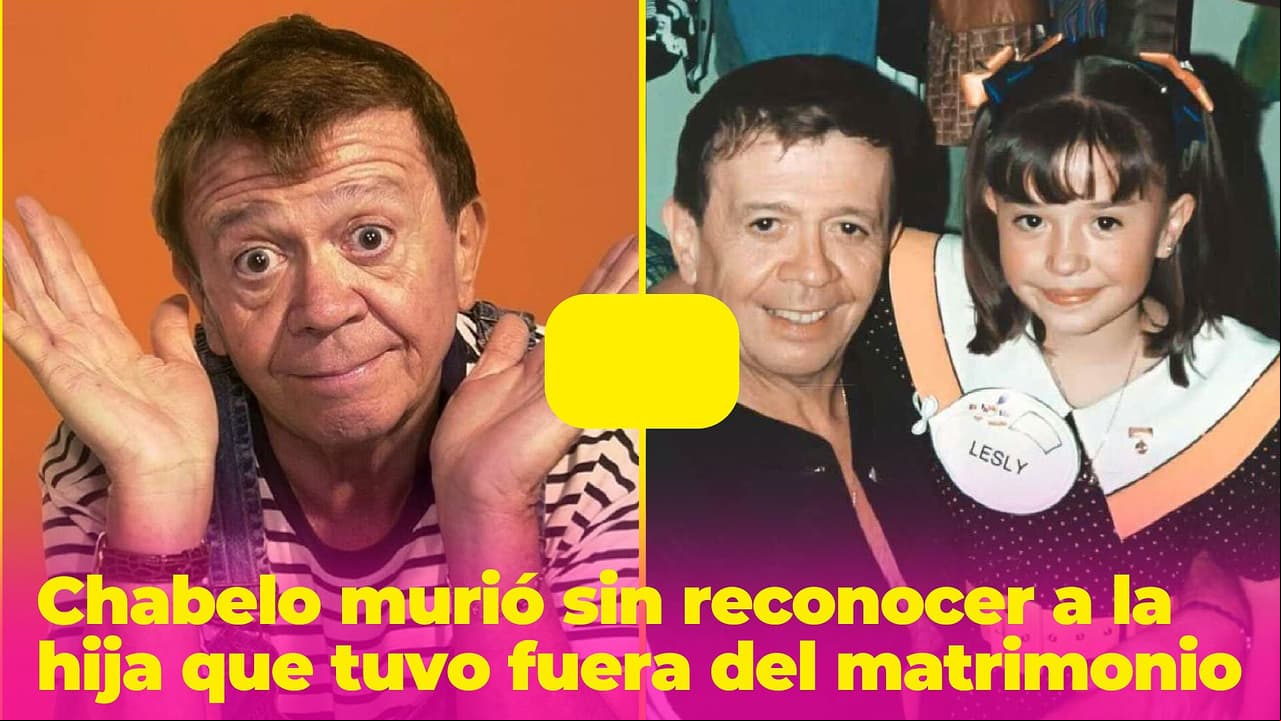 Chabelo murió sin reconocer a su hija: Lesly López nunca pudo lograr que él la quisiera