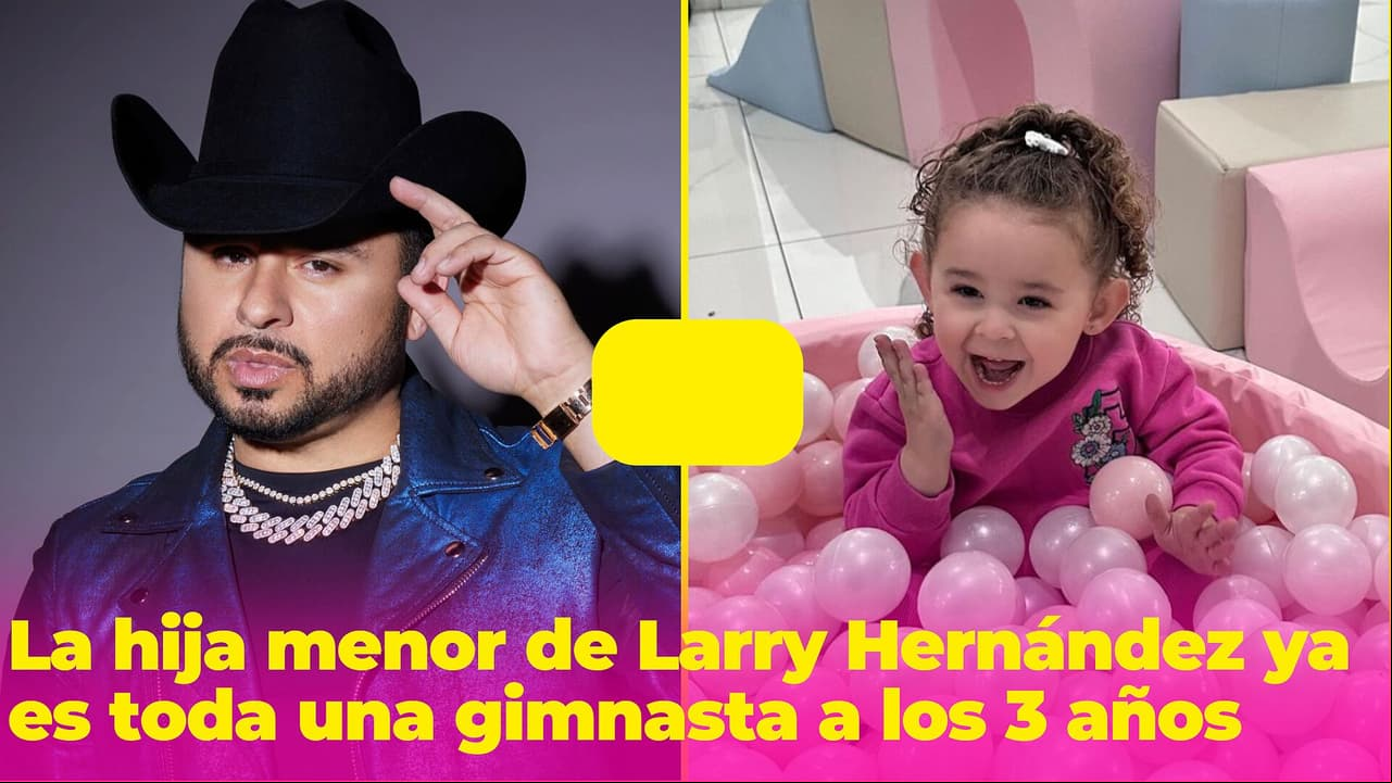 'La Bebechi' ya es toda una gimnasta a sus 3 años: Larry presumió todo lo que puede hacer