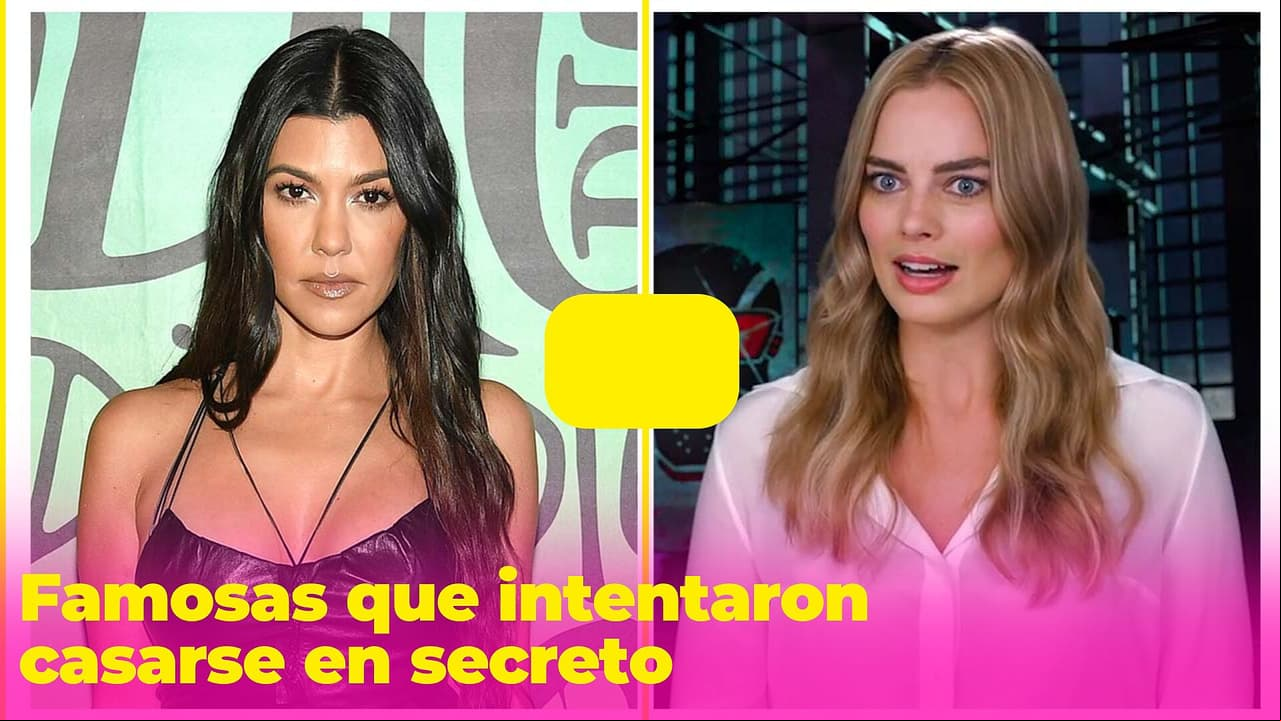Kourtney Kardashian no fue la única: estas famosas lo intentaron todo para casarse en secreto