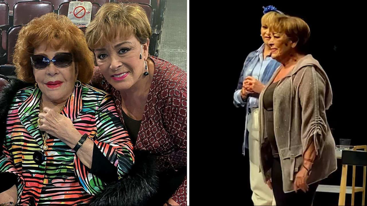 Silvia Pinal sorprende al aparecer en obra de teatro para apoyar a su hija Sylvia Pasquel