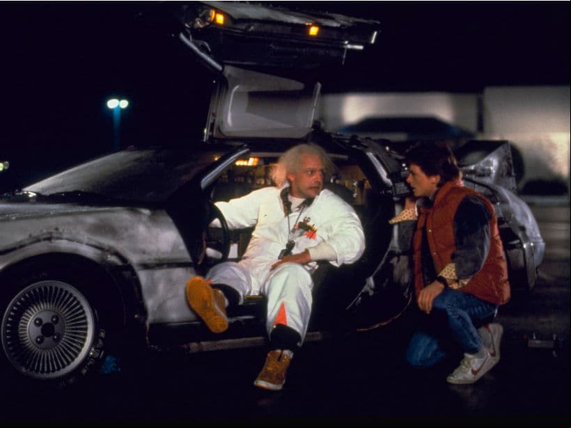 Escena de la película 'Volver al Futuro'