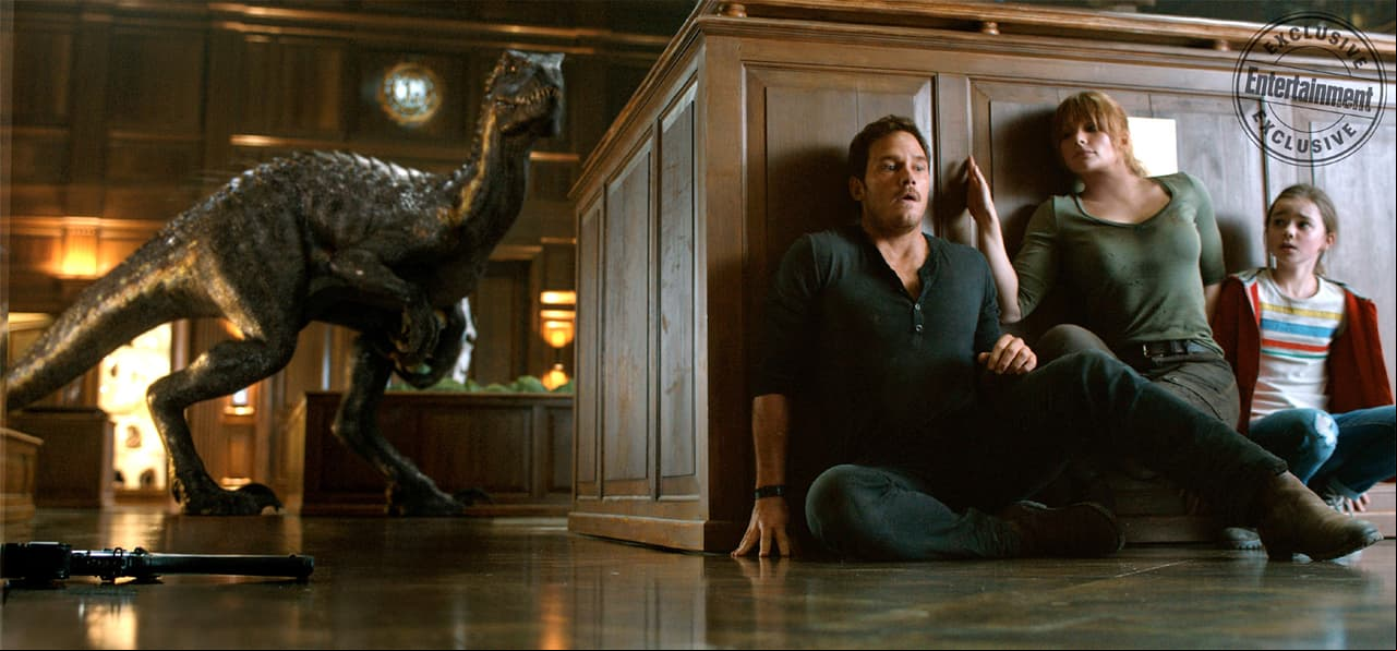 ‘Jurassic World: El Reino Caído’ se estrena en México el 22 de junio (FOTO: EW/Universal Pictures)