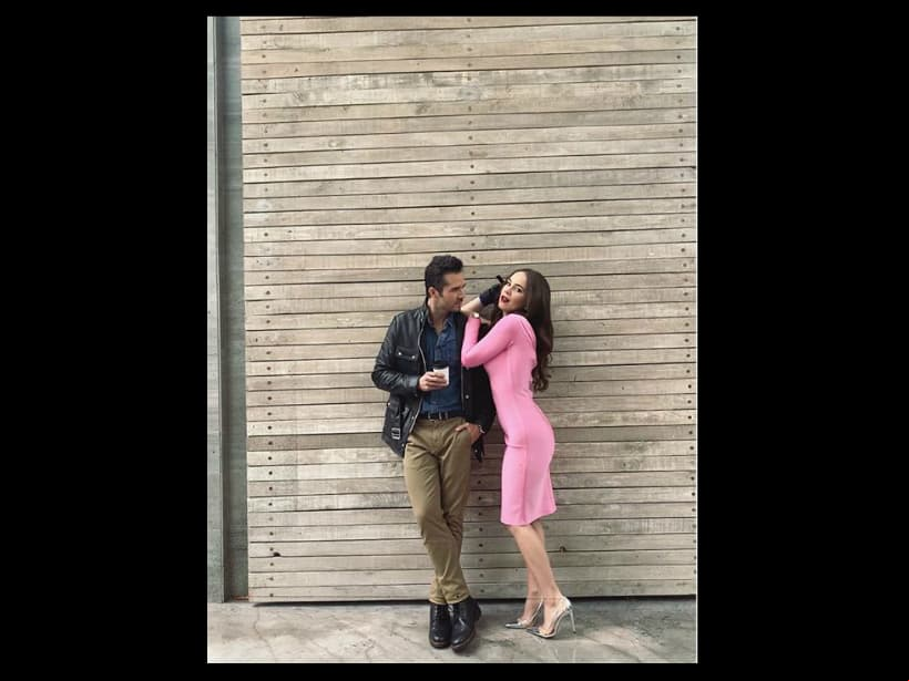 José Ron compartió una serie de fotografías junto Camila Sodi, la protagonista de 'Rubí', las cuales demuestran la gran química que hay entre ellos.