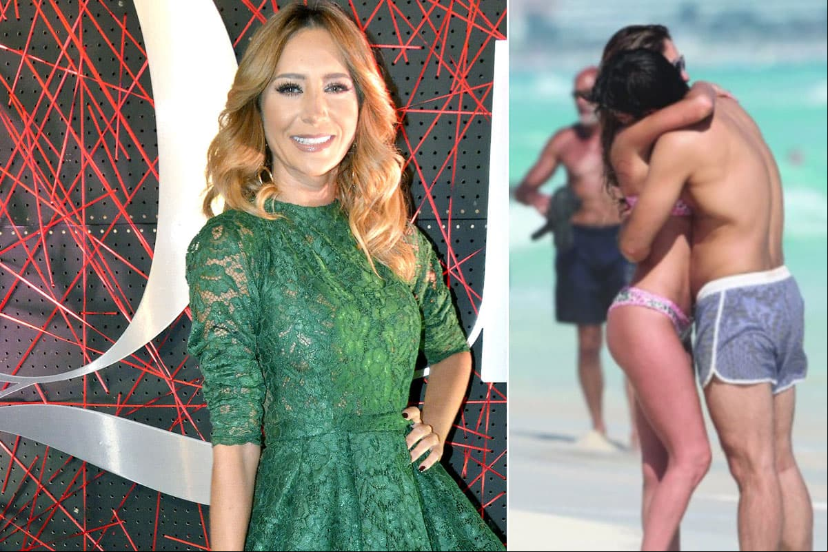 Geraldine Bazán habla de las románticas fotos junto a Santiago Ramundo