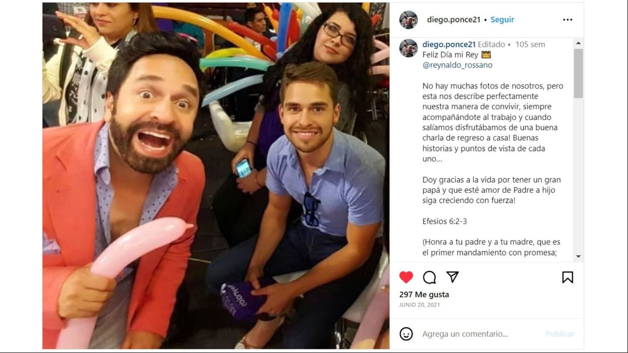 Hijo de 'El Papirrín' lo felicita por el Día del Padre.